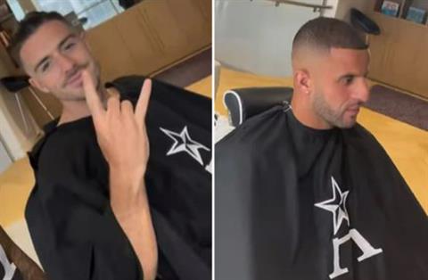 Diện mạo mới của 2 sao Man City