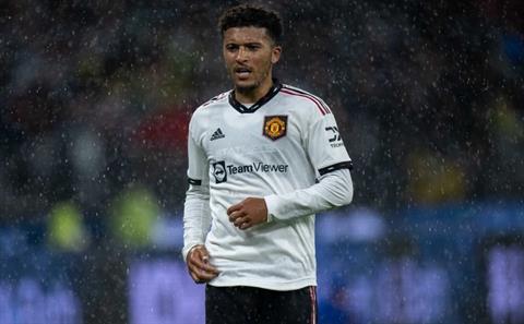 Ten Hag tiết lộ lý do Jadon Sancho vắng mặt trước Atletico Madrid