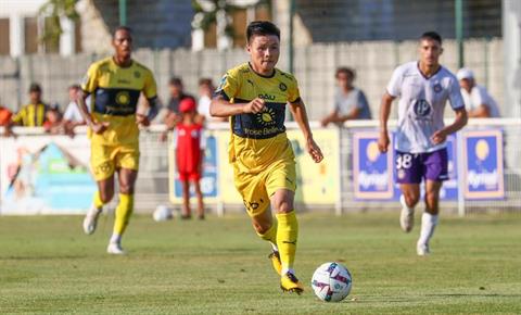 Quang Hải được chấm điểm cao nhất bên phía Pau FC ở vòng 1 Ligue 2
