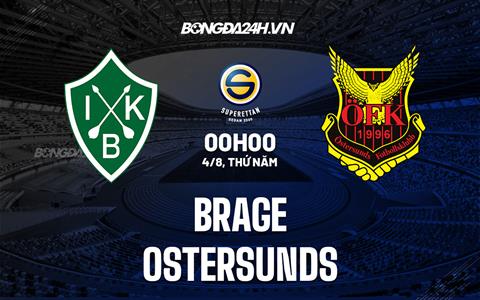Nhận định bóng đá Brage vs Ostersunds 0h00 ngày 4/8 (Hạng 2 Thụy Điển 2022)