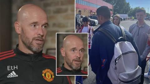VIDEO: Ten Hag: Không thể chấp nhận được hành động bỏ về sớm!