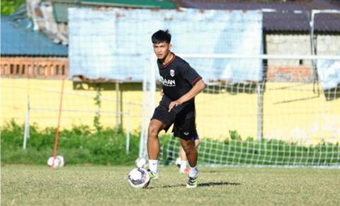 SLNA bổ sung sao mai 18 tuổi lên đội 1 trước thềm đấu Thanh Hoá