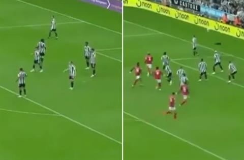 Tình huống dàn xếp đá phạt góc có một không hai của Nottingham Forest