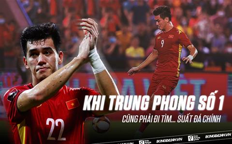 Khi trung phong số 1 cũng phải đi tìm… suất đá chính