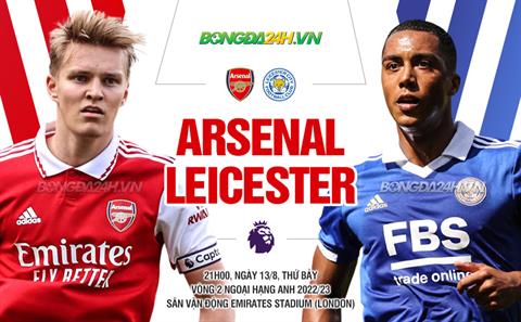 Nhận định Arsenal vs Leicester (21h00 ngày 13/8): Đại chiến vì Tielemans