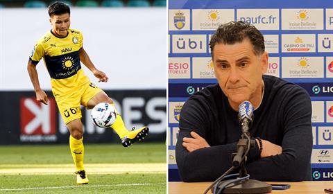 HLV đội Quang Hải nói gì sau trận hòa thứ 2 liên tiếp tại Ligue 2?