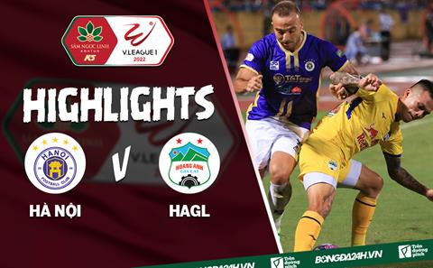 Video tổng hợp: Hà Nội 2-1 HAGL (Vòng 12 V.League 2022)