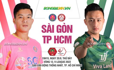 Nhận định bóng đá Sài Gòn vs TPHCM 19h15 ngày 20/8 (V-League 2022)