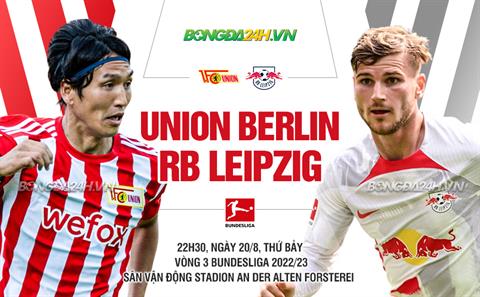 Nhận định Union Berlin vs Leipzig 22h30 ngày 20/8 (Bundesliga 2022/23)