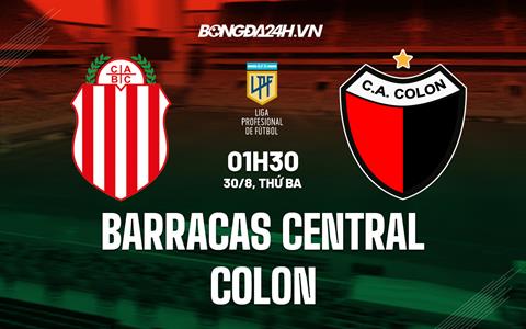 Nhận định Barracas Central vs Colon 3h00 ngày 29/8 (VĐQG Argentina 2022)