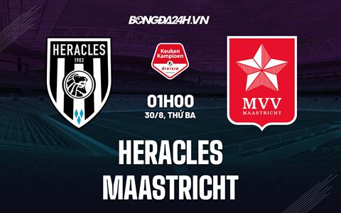 Nhận định bóng đá Heracles vs Maastricht 01h00 ngày 30/8 (Hạng 2 Hà Lan 2022)