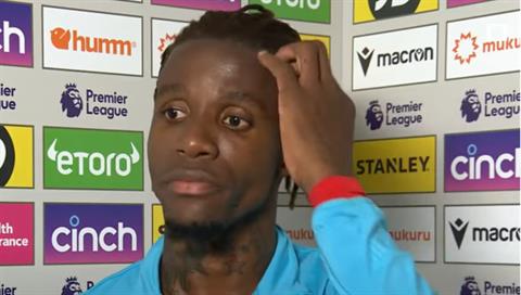 Wilfried Zaha có câu trả lời cho Arsenal và Chelsea