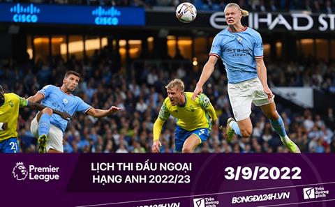 Lịch thi đấu Ngoại hạng Anh hôm nay 3/9: Everton vs Liverpool; Aston Villa vs Man City