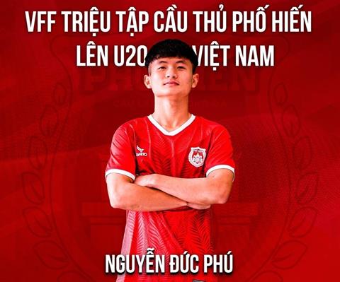 U20 Việt Nam được viện trợ thêm hàng khủng từ CLB Phố Hiến