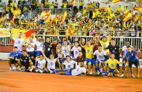 CLB Nam Định lần đầu tiên biết thắng trên sân khách ở V-League 2022