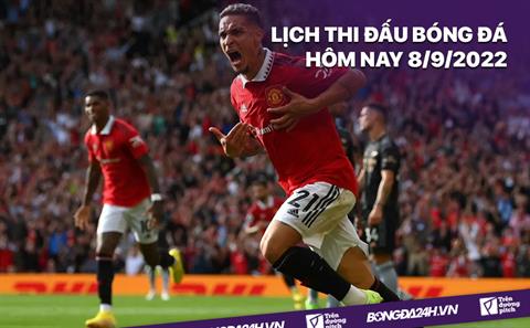 Lịch thi đấu bóng đá hôm nay 8/9: MU vs Sociedad; Zurich vs Arsenal