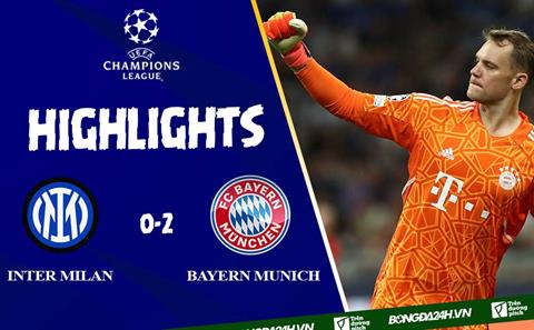 Video Inter Milan vs Bayern Munich Cúp C1: Hùm Xám thị uy sức mạnh