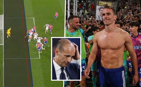 VAR mắc sai lầm khó tin khi tước bàn thắng của Juventus