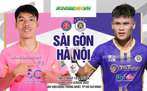 Hà Nội thoát thua ngoạn mục trên sân đội cuối bảng Sài Gòn