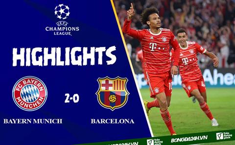 Video cúp C1 Bayern Munich vs Barca: Bản lĩnh Hùm Xám