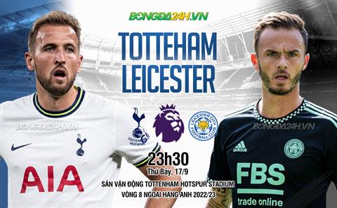 Nhận định Tottenham vs Leicester (23h30 ngày 17/9): Đẩy “Bầy cáo” vào khủng hoảng