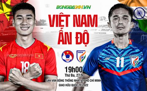 Văn Quyết lại ghi bàn, Việt Nam thắng áp đảo Ấn Độ