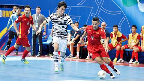 Tuyển futsal Việt Nam ra quân tưng bừng ở giải vô địch châu Á 2022