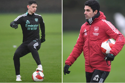 Arsenal hết sạch tiền vệ trung tâm cho trận đấu với Liverpool