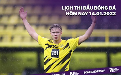 Lịch thi đấu bóng đá hôm nay 14/1: Dortmund vs Freiburg