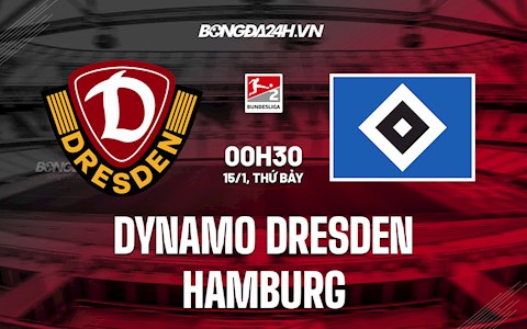 Nhận định Dynamo Dresden vs Hamburg 0h30 ngày 15/1 (Hạng 2 Đức 2021/22)