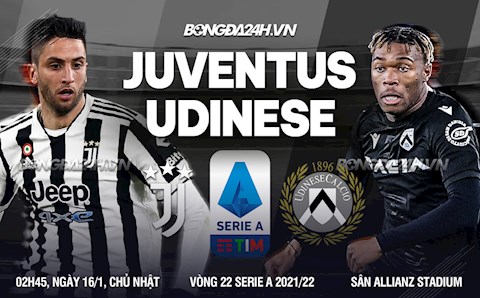 Nhận định bóng đá Juventus vs Udinese 2h45 ngày 16/1 (Serie A 2021/22)