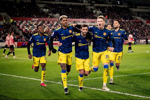 MU lập kỷ lục mới sau trận thắng Brentford