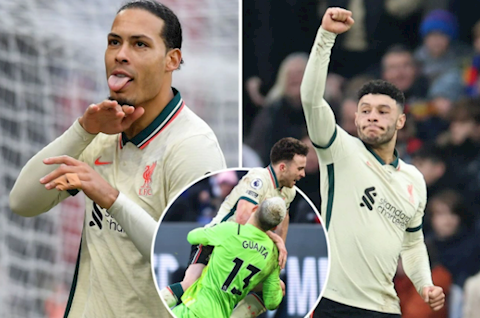 Những điểm nhấn sau trận đấu Crystal Palace 1-3 Liverpool