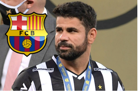 Diego Costa khoác áo Barcelona