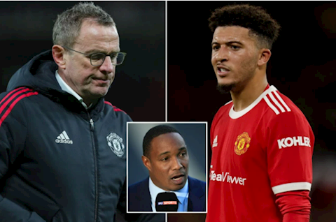 Jadon Sancho không cho thấy sự tiến bộ