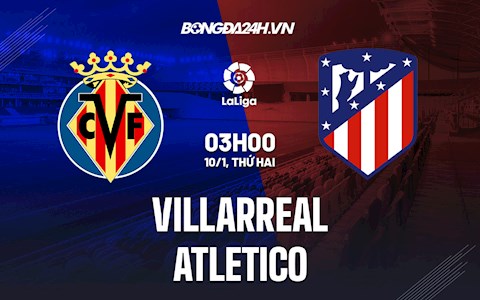 ĐKVĐ Atletico Madrid hòa may mắn Villarreal