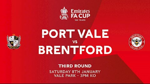Nhận định,  Port Vale vs Brentford 22h00 ngày 8/1 (FA Cup 2021/22)