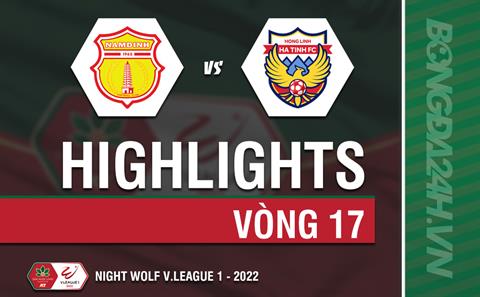 Video tổng hợp: Nam Định vs Hà Tĩnh (Vòng 17 V.League 2022)