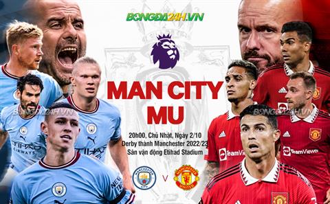 Haaland out trình, Man City dễ dàng đè bẹp MU