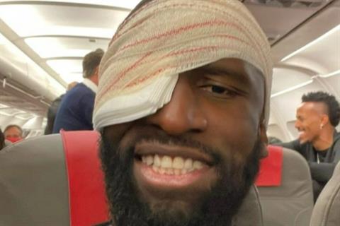 Antonio Rudiger khâu 20 mũi sau bàn thắng vào lưới Shakhtar Donetsk