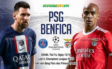 Mbappe ghi bàn, PSG vẫn không thể đánh bại nổi kẻ cứng đầu Benfica