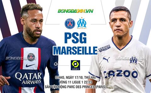 Nhận định bóng đá PSG vs Marseille 1h45 ngày 17/10 (Ligue 1 2022/23)