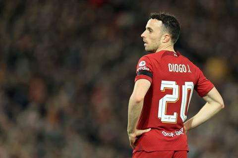 Liverpool treo số áo thi đấu của Diogo Jota