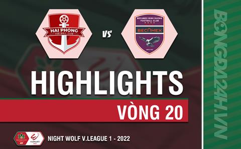 Video tổng hợp: Hải Phòng vs Bình Dương (Vòng 20 V.League 2022)