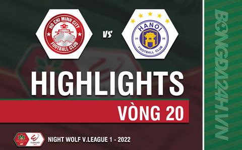 Video TPHCM vs Hà Nội (Vòng 20 V.League 2022): Cơn mưa bàn thắng!