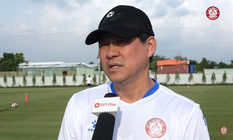 HLV Vũ Tiến Thành lạc quan về cơ hội trụ hạng của CLB TP.HCM