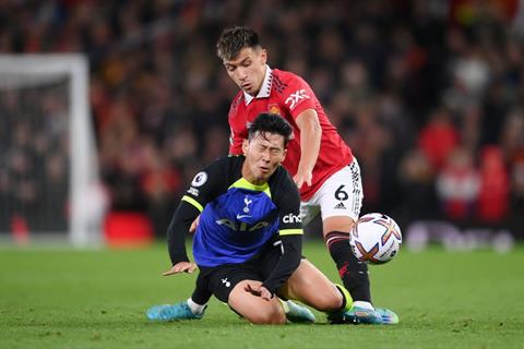 VIDEO: Bỏ túi cặp Son - Kane, Lisandro Martinez nói gì?