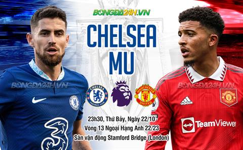 Nhận định Chelsea vs MU (23h30 ngày 22/10): Kịch bản quen thuộc
