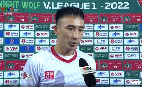Thắng Hà Nội, Hải Huy nói gì về cơ hội vô địch V-League 2022?