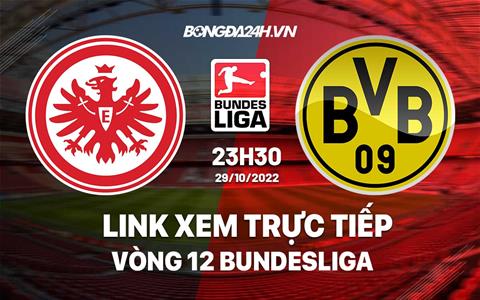 Link xem trực tiếp Frankfurt vs Dortmund 23h30 ngày 29/10 (Bundesliga 2022/23)